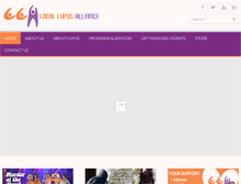 Tablet Screenshot of locallupus.org